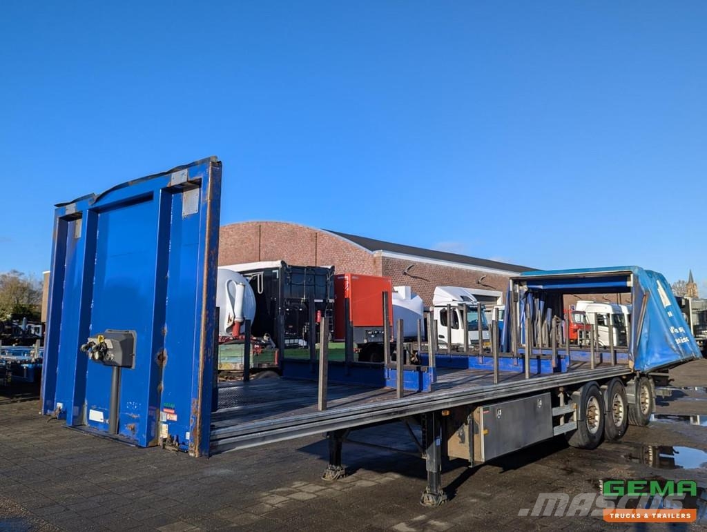 Samro ST39WGWE 12.9M 3-Axles BPW - Sliding Hood - Lift/S フラットベッドセミトレーラー/ドロップサイドセミトレーラー
