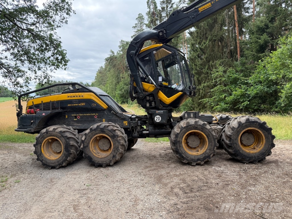Ponsse Scorpion King Harvesterji