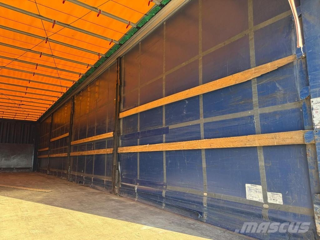 Krone 2 AXLE SAF + SLIDING ROOF Curtainsiderauflieger