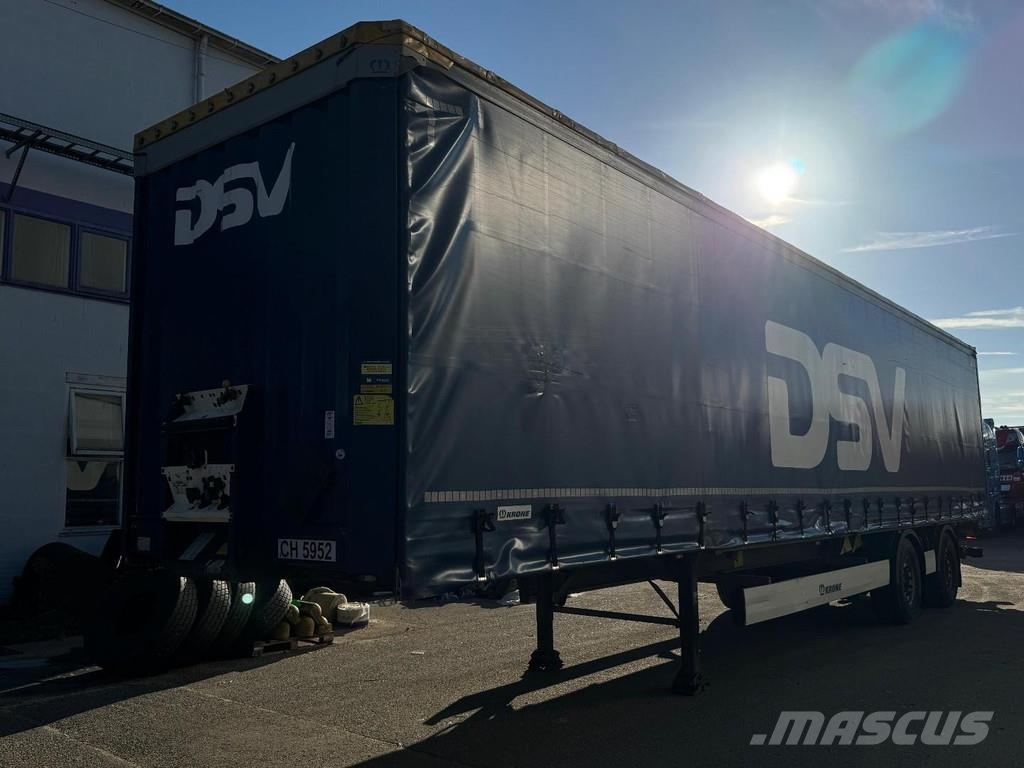 Krone 2 AXLE SAF + SLIDING ROOF Curtainsiderauflieger