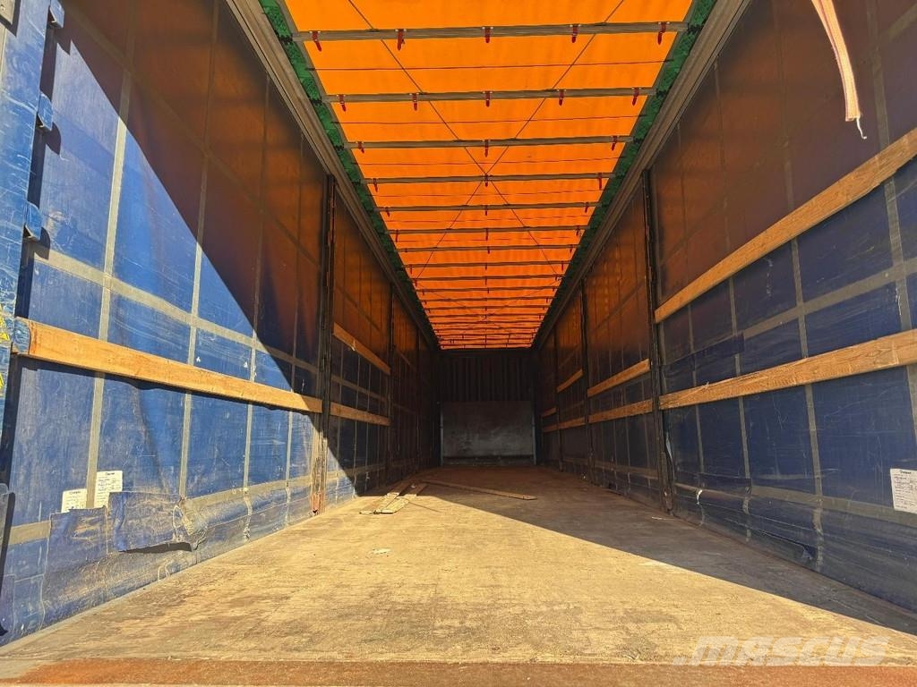 Krone 2 AXLE SAF + SLIDING ROOF Curtainsiderauflieger