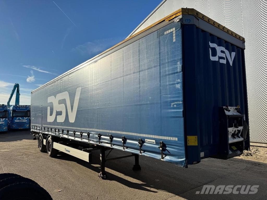 Krone 2 AXLE SAF + SLIDING ROOF Curtainsiderauflieger