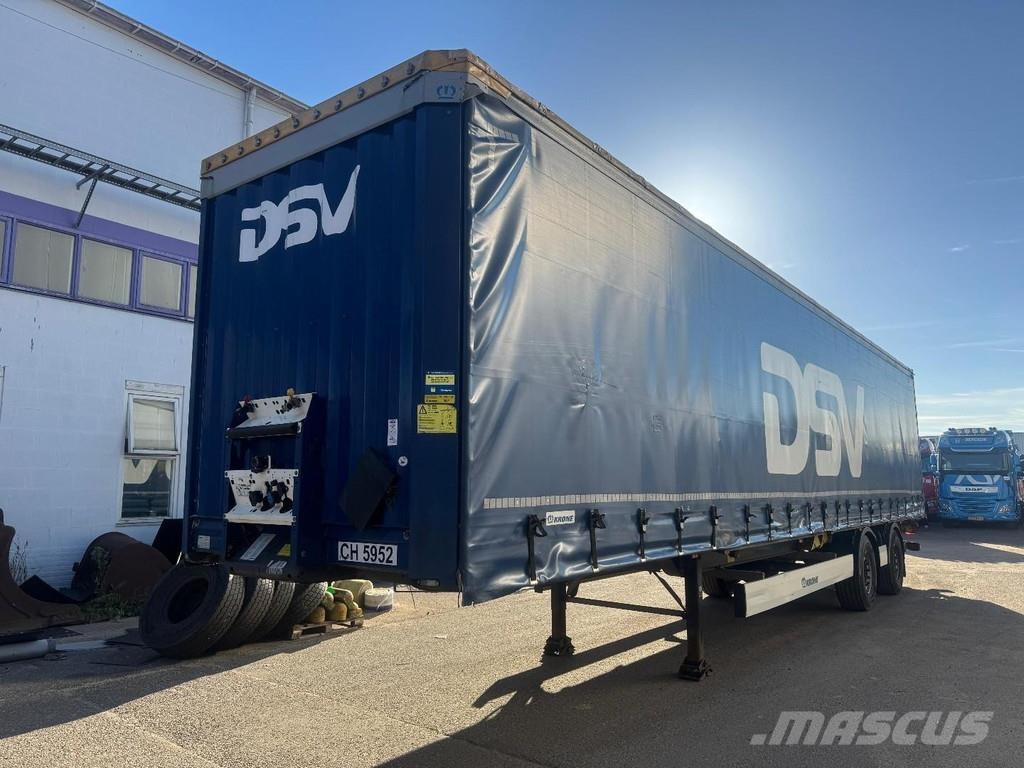 Krone 2 AXLE SAF + SLIDING ROOF Curtainsiderauflieger