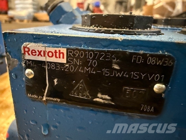 Rexroth NEW HYDRAULIC BLOCK 3 PCS COMPLET Hidravlika