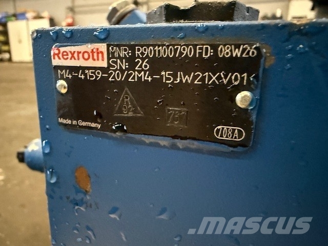 Rexroth NEW HYDRAULIC BLOCK 3 PCS COMPLET Hidravlika