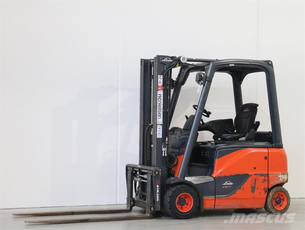 Linde E20PH/386-01 شاحنات ذات رافعات شوكية تعمل بالكهرباء