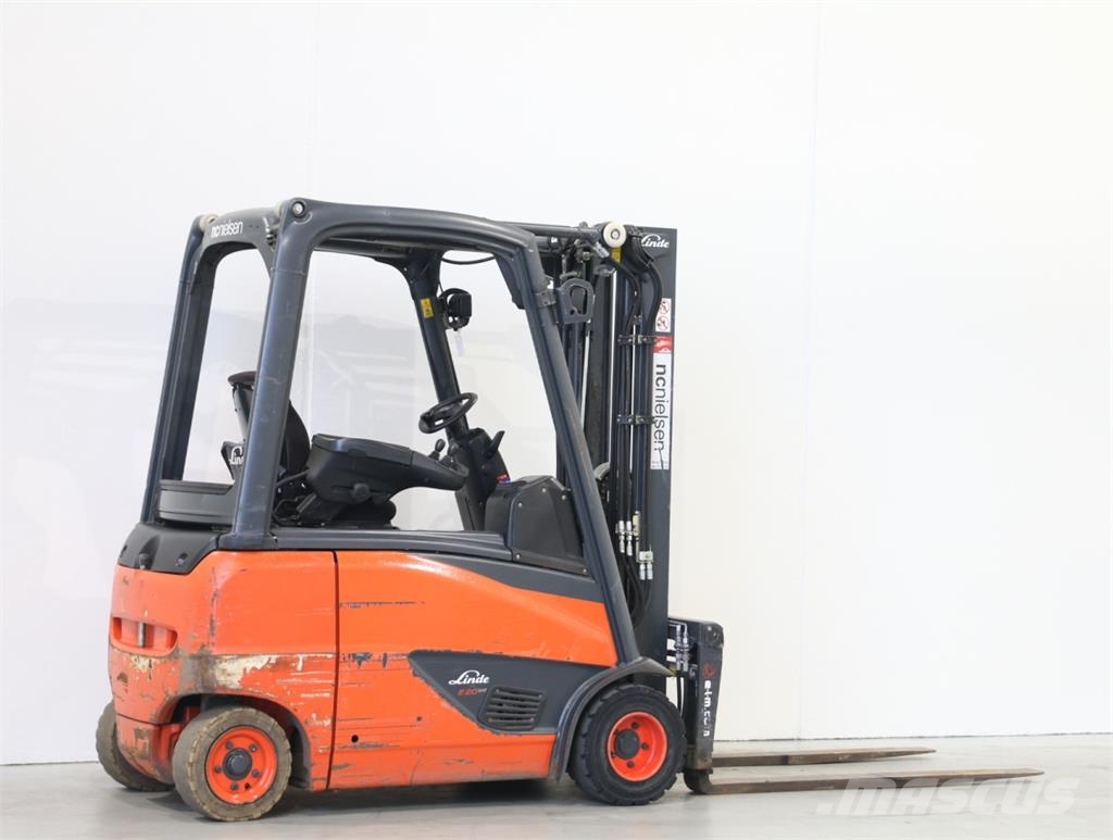 Linde E20PH/386-01 شاحنات ذات رافعات شوكية تعمل بالكهرباء