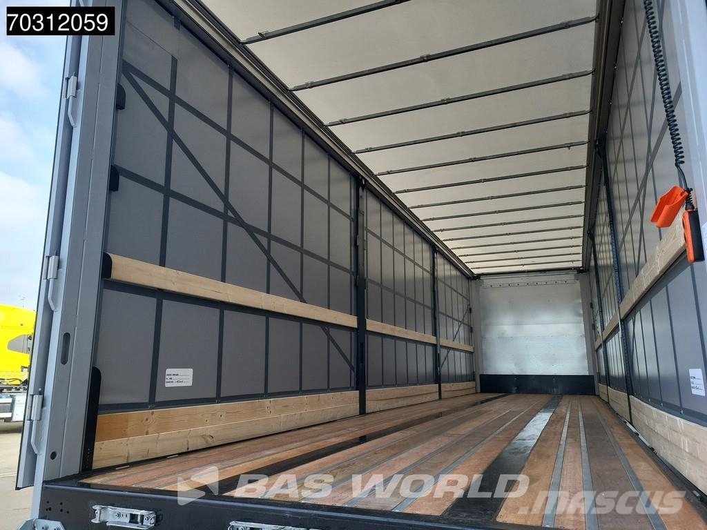 SYSTEM TRAILERS LPRS18 NEW Taiilgate Steeringaxle Curtainsiderauflieger