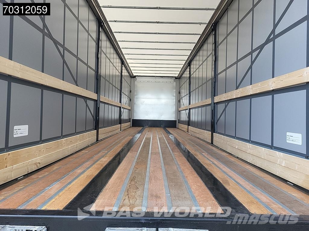 SYSTEM TRAILERS LPRS18 NEW Taiilgate Steeringaxle Curtainsiderauflieger
