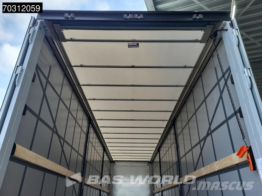 SYSTEM TRAILERS LPRS18 NEW Taiilgate Steeringaxle Curtainsiderauflieger