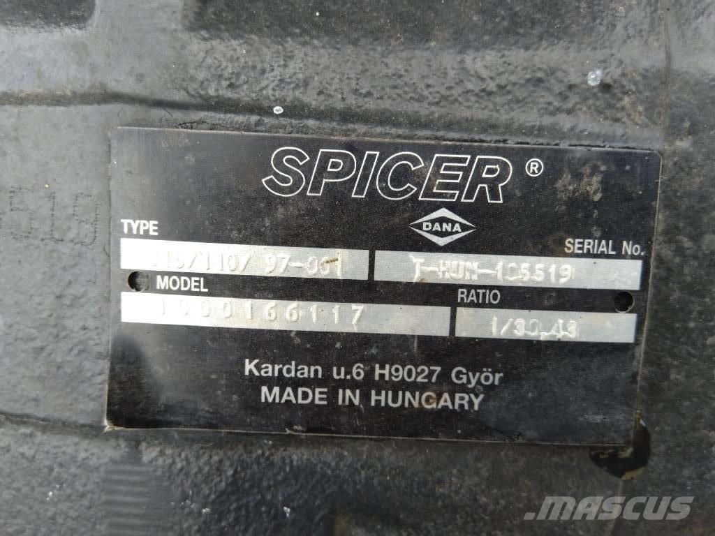 Spicer DANA 315/110/97-001 Model 1000166117 Neuson/Kramer Ejes