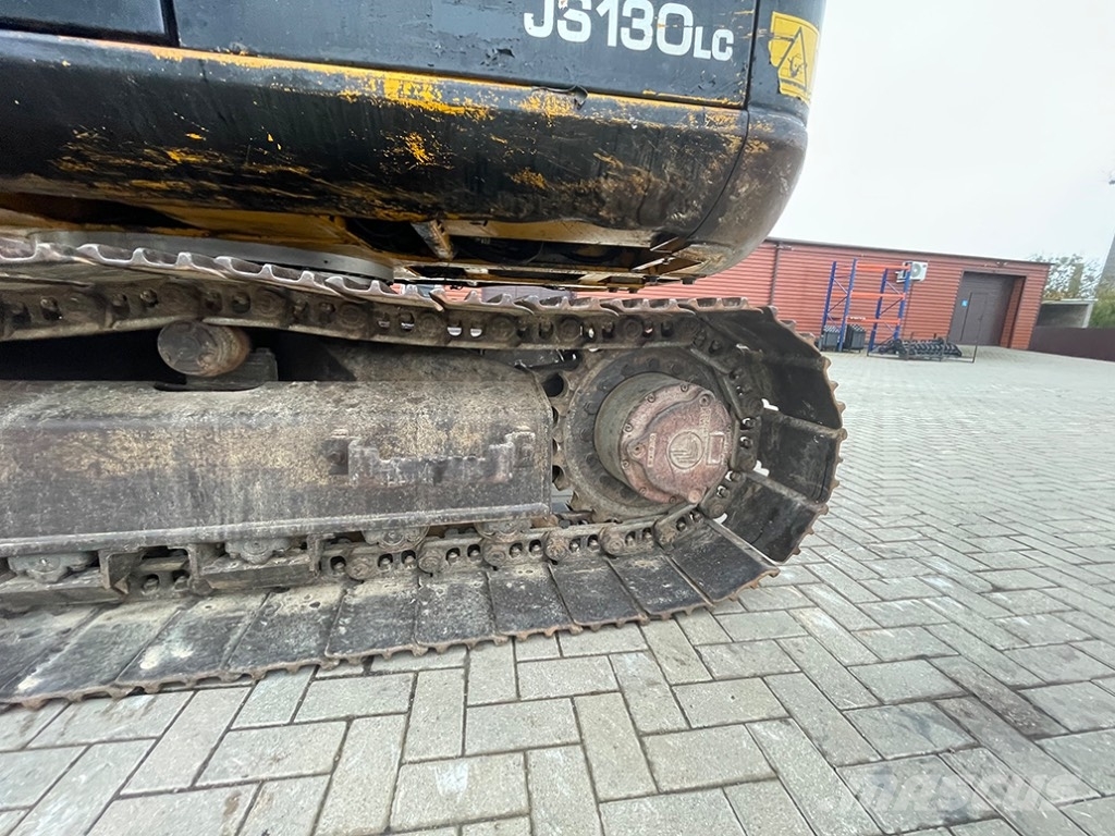 JCB JS 130 LC selling by parts Pelle sur chenilles