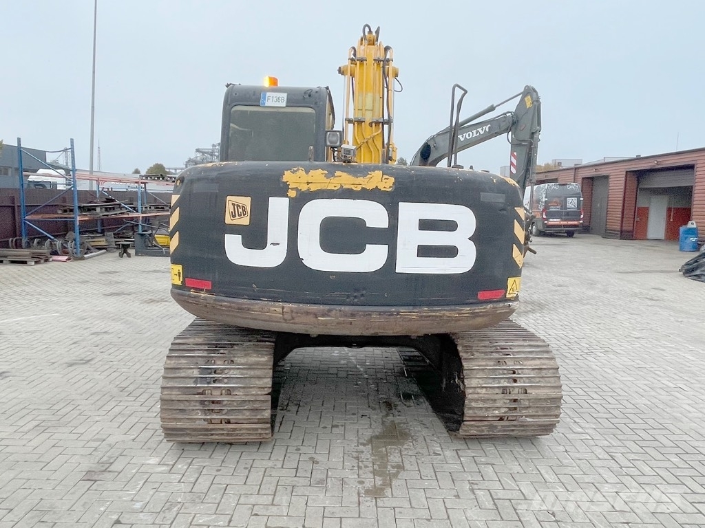 JCB JS 130 LC selling by parts Pelle sur chenilles
