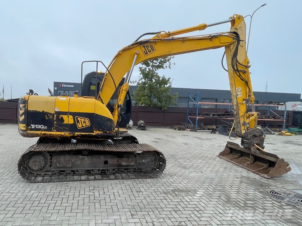 JCB JS 130 LC selling by parts Pelle sur chenilles