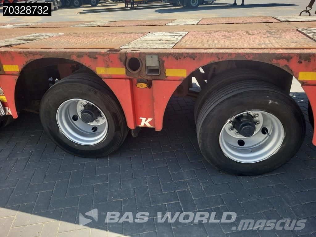 Kässbohrer LB4E 58-4 4 axles 600cm Extendable 2xSteering Axle Poluprikolice labudice
