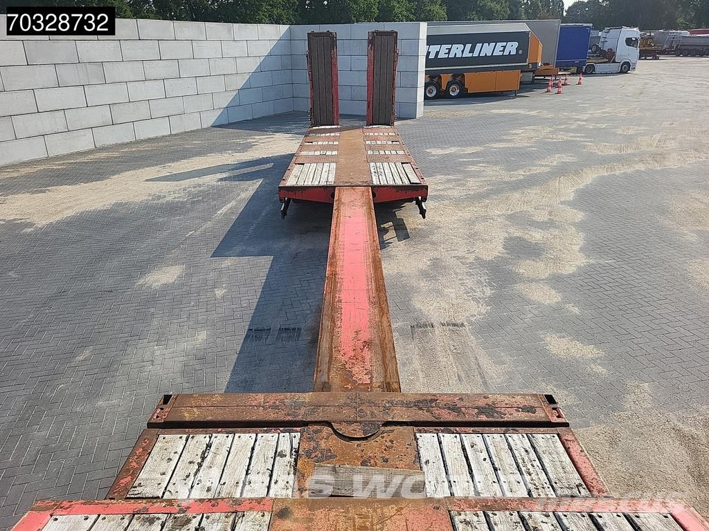 Kässbohrer LB4E 58-4 4 axles 600cm Extendable 2xSteering Axle Poluprikolice labudice