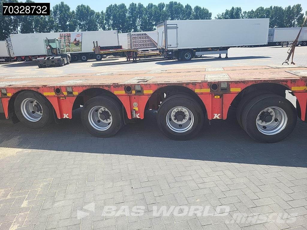 Kässbohrer LB4E 58-4 4 axles 600cm Extendable 2xSteering Axle Poluprikolice labudice