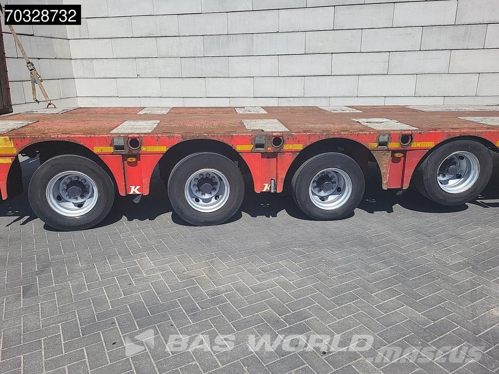Kässbohrer LB4E 58-4 4 axles 600cm Extendable 2xSteering Axle Poluprikolice labudice