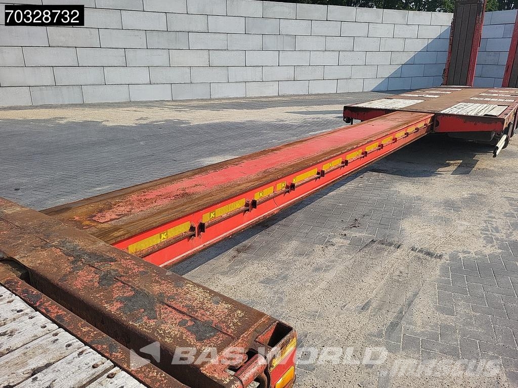 Kässbohrer LB4E 58-4 4 axles 600cm Extendable 2xSteering Axle Poluprikolice labudice