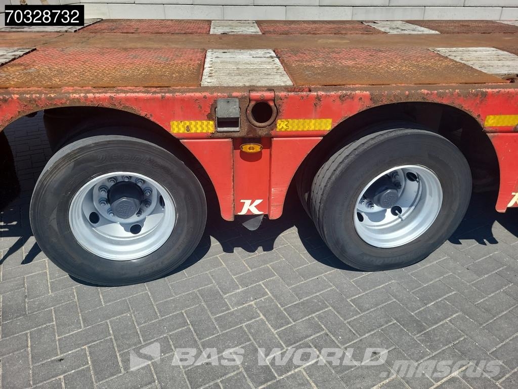 Kässbohrer LB4E 58-4 4 axles 600cm Extendable 2xSteering Axle Poluprikolice labudice