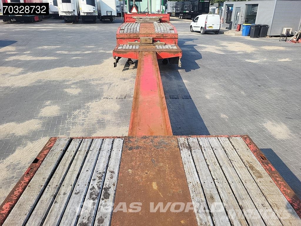 Kässbohrer LB4E 58-4 4 axles 600cm Extendable 2xSteering Axle Poluprikolice labudice