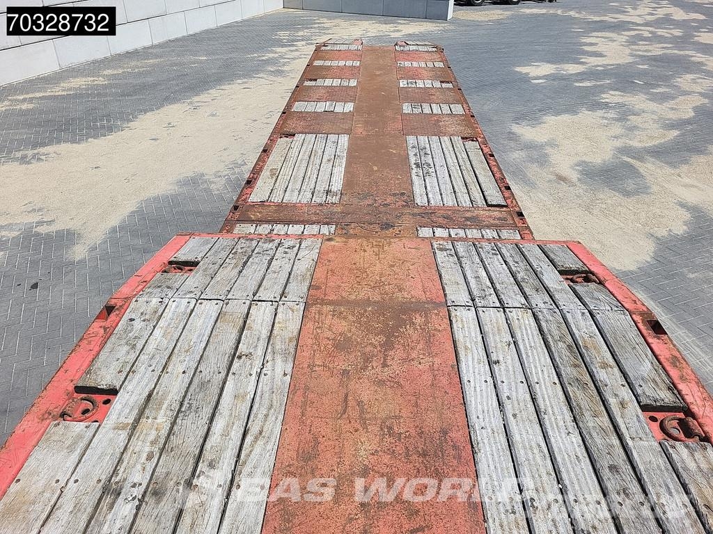 Kässbohrer LB4E 58-4 4 axles 600cm Extendable 2xSteering Axle Poluprikolice labudice