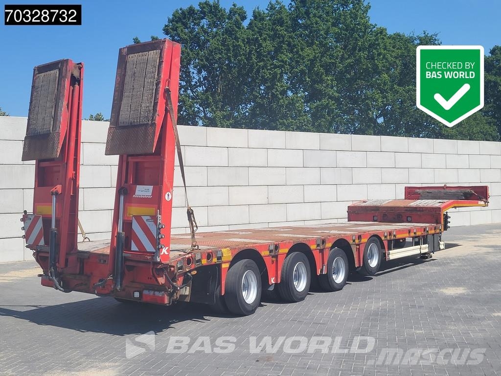 Kässbohrer LB4E 58-4 4 axles 600cm Extendable 2xSteering Axle Poluprikolice labudice