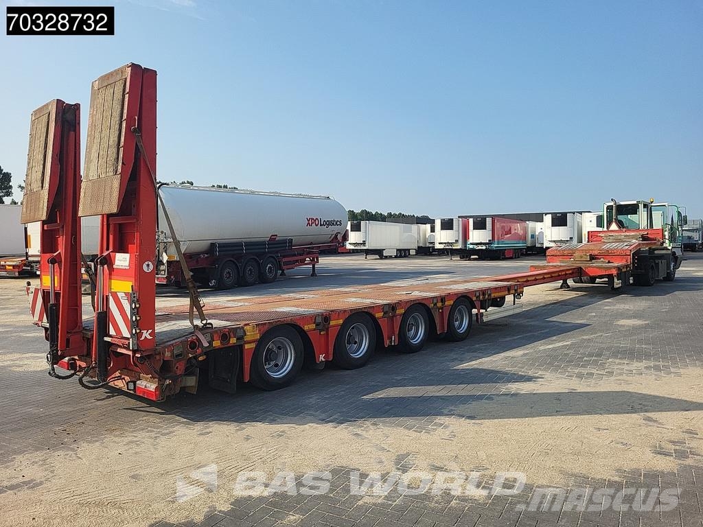 Kässbohrer LB4E 58-4 4 axles 600cm Extendable 2xSteering Axle Poluprikolice labudice