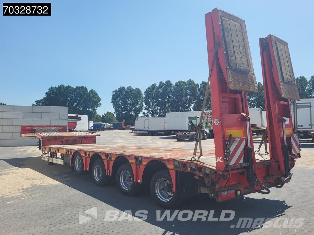 Kässbohrer LB4E 58-4 4 axles 600cm Extendable 2xSteering Axle Poluprikolice labudice