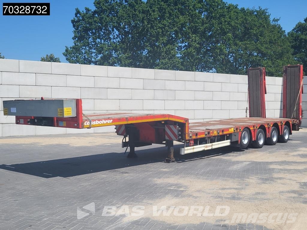 Kässbohrer LB4E 58-4 4 axles 600cm Extendable 2xSteering Axle Poluprikolice labudice