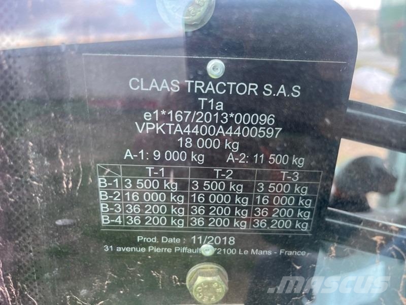 CLAAS Axion 950 الجرارات