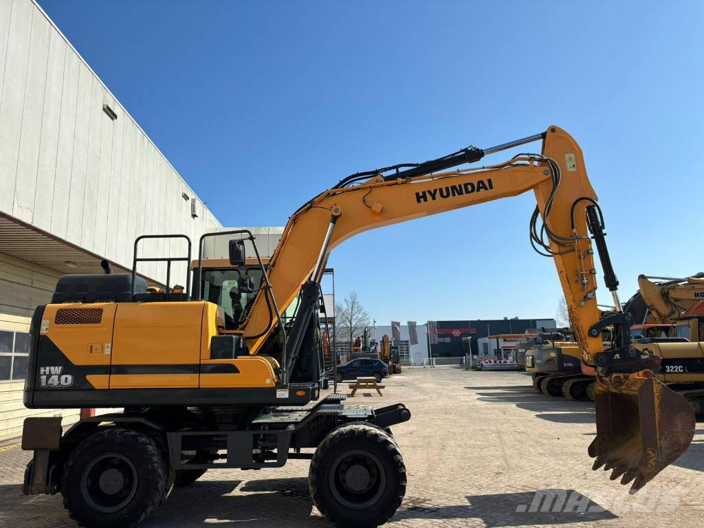 Hyundai HW 140 Excavadoras de ruedas
