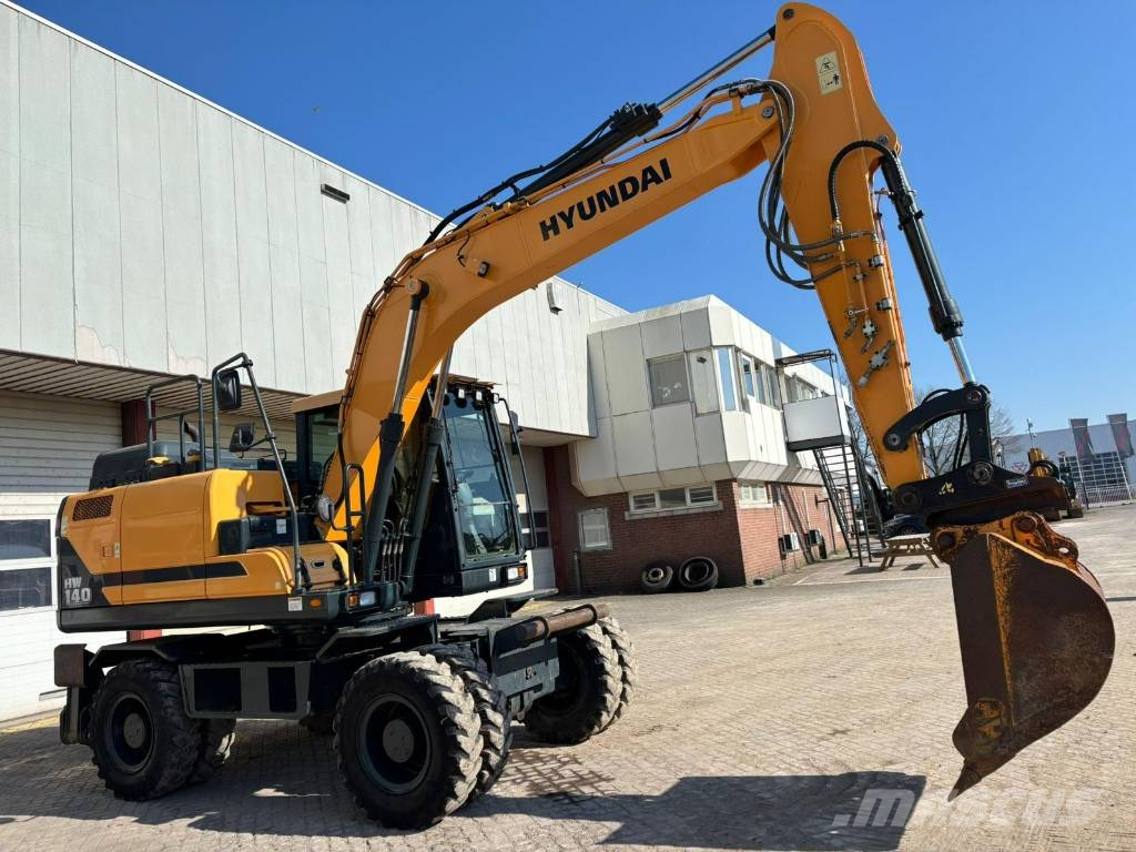 Hyundai HW 140 Excavadoras de ruedas