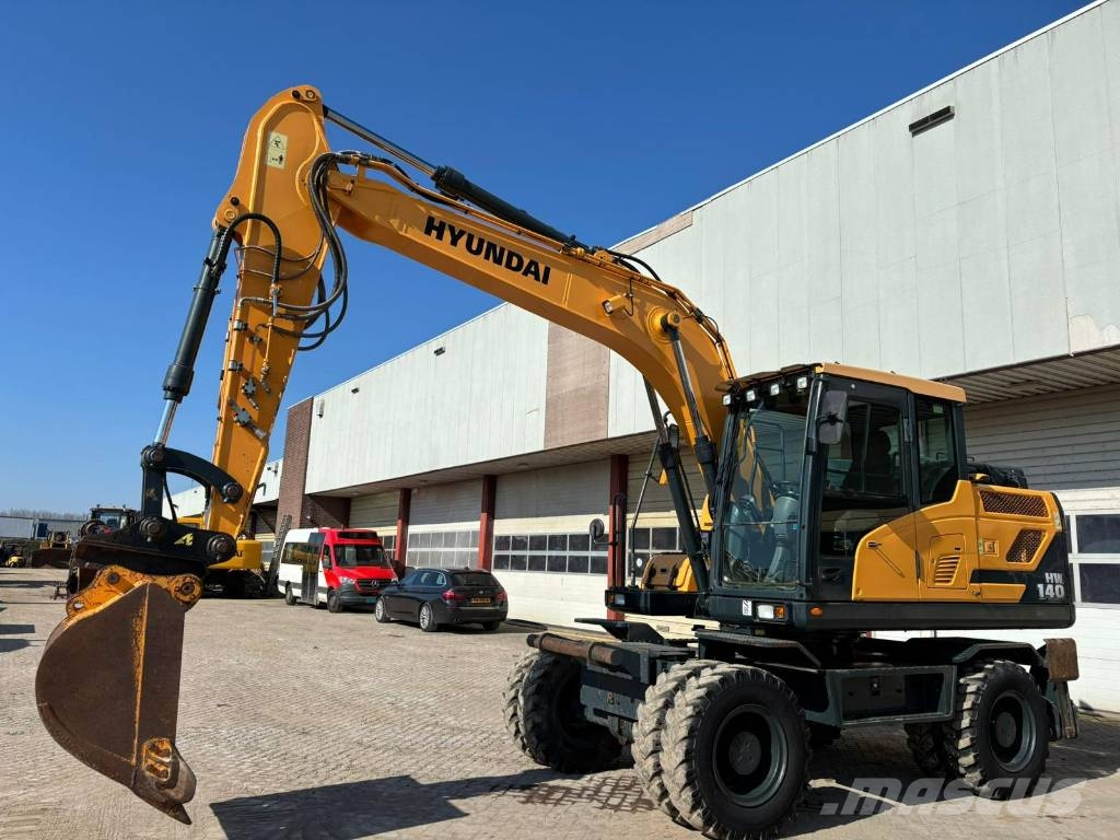Hyundai HW 140 Excavadoras de ruedas
