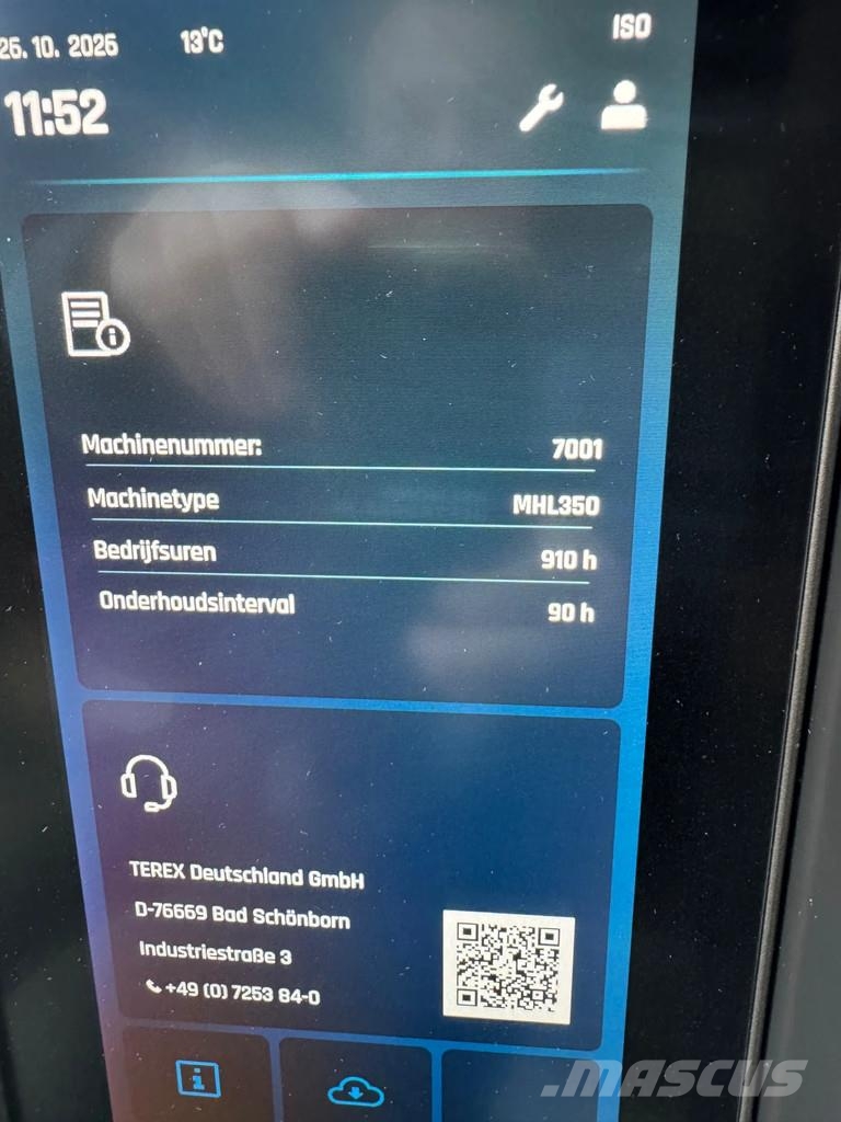 Fuchs MHL 350 G ARM 16.2 METER DEMO Materialumschlag