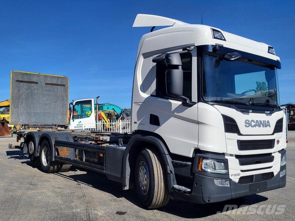 Scania P 500 6x2*4 9 TON FRONT AXLE / RETARDER コンテナ、海コン車
