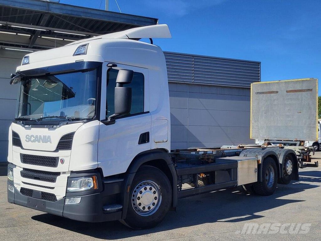 Scania P 500 6x2*4 9 TON FRONT AXLE / RETARDER コンテナ、海コン車