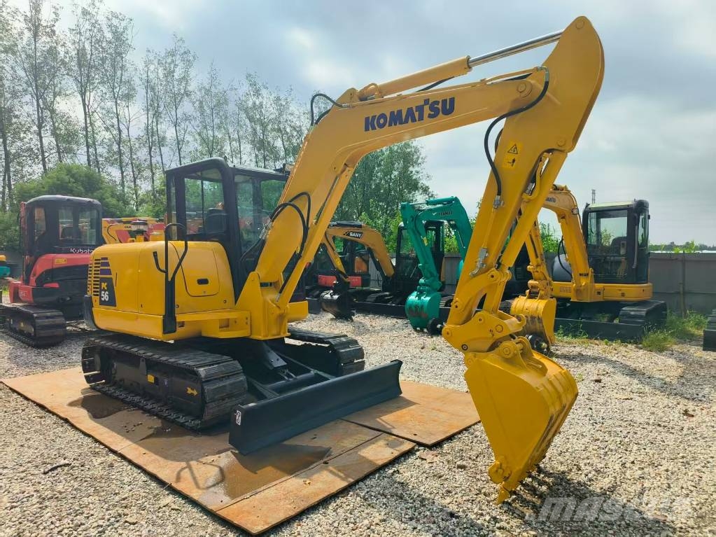 Komatsu PC 56 小型挖土機/掘鑿機<7t(小型挖掘機)