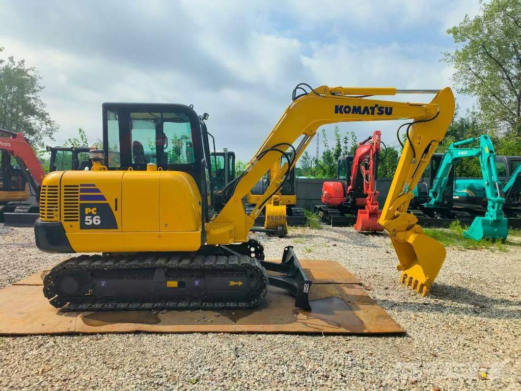 Komatsu PC 56 小型挖土機/掘鑿機<7t(小型挖掘機)