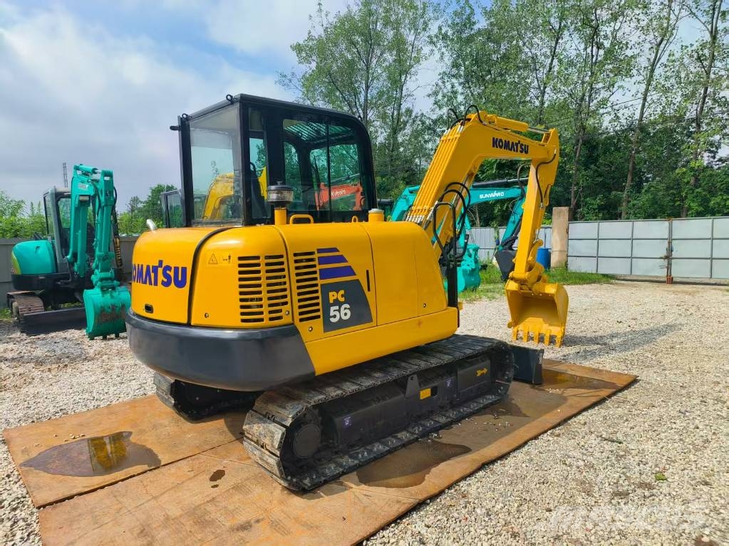 Komatsu PC 56 小型挖土機/掘鑿機<7t(小型挖掘機)