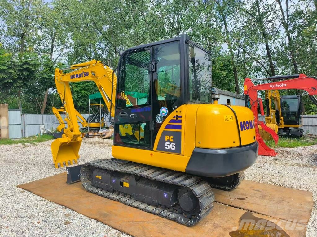 Komatsu PC 56 小型挖土機/掘鑿機<7t(小型挖掘機)