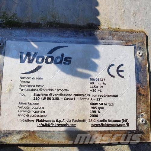 Flaktwoods S.p.A. 2000WZJG Altra attrezzatura per miniera sotterranea