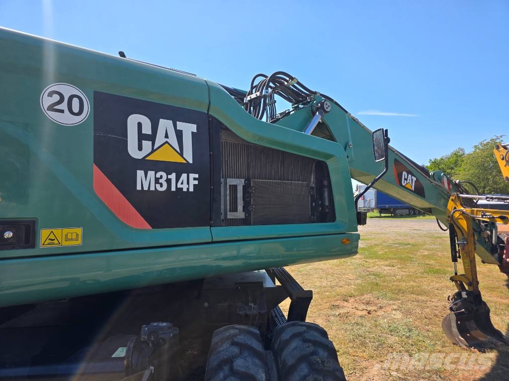 CAT M 314 Kolová rýpadla