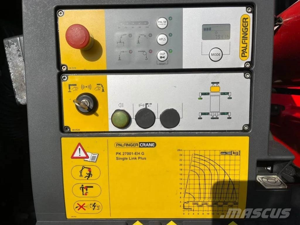 Volvo FM 500 8X4 TRIDEM + PALFINGER PK 27001-EH G KRAAN/ Kamioni sa kranom