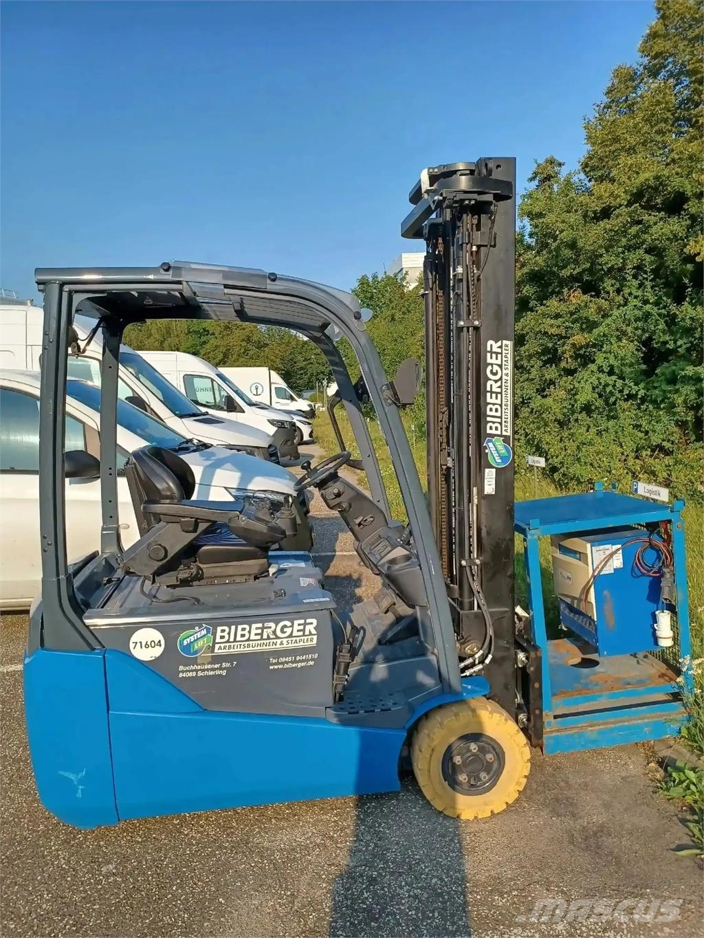 Toyota 8FBE16T - FSW 5500 Ηλεκτρικά περονοφόρα ανυψωτικά κλαρκ