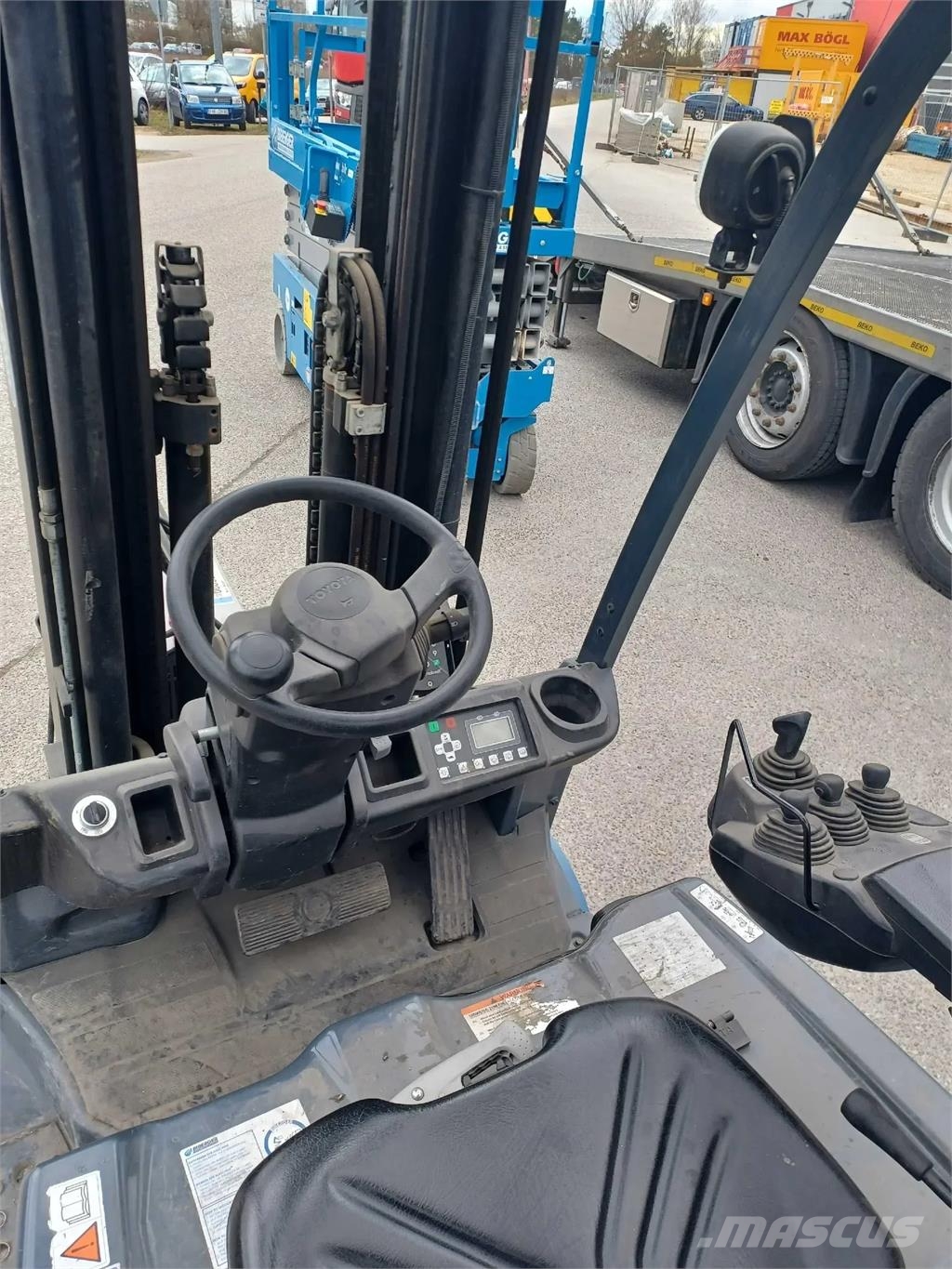 Toyota 8FBE16T - FSW 5500 Ηλεκτρικά περονοφόρα ανυψωτικά κλαρκ