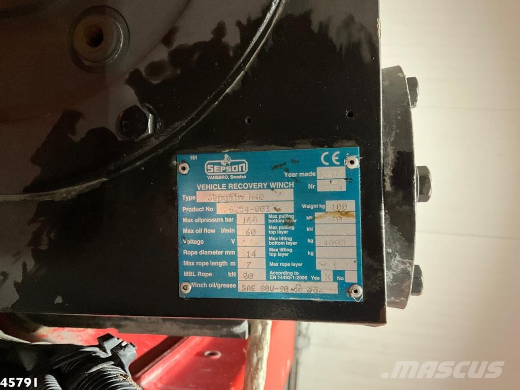 Scania P 450 Euro 6 Retarder GeesinkNorba 22m³ Camion poubelle