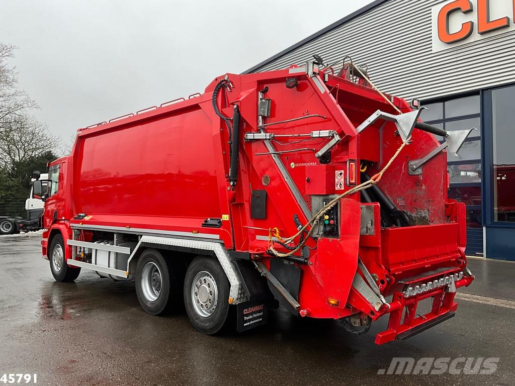 Scania P 450 Euro 6 Retarder GeesinkNorba 22m³ Camion poubelle