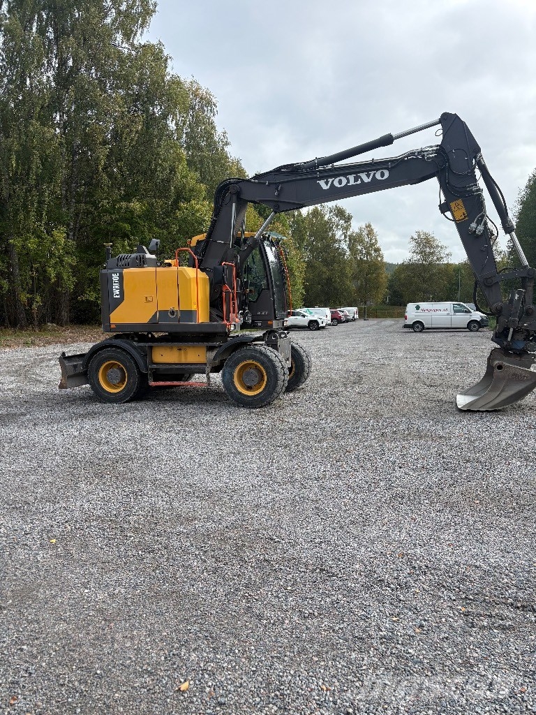 Volvo EWR 170 Ratiniai ekskavatoriai