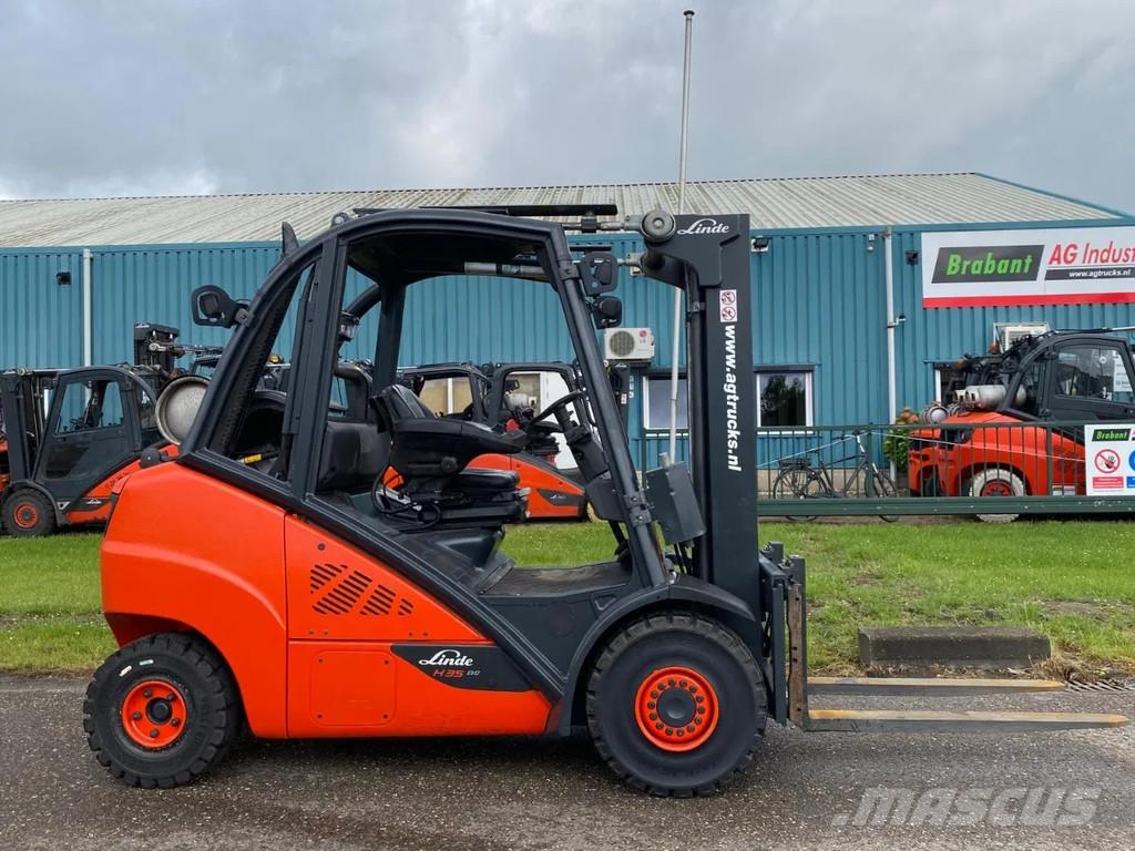 Linde H35T-02 LPG forklifts